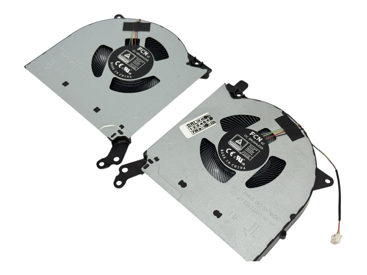 Compatible Cooling Fan Set CPU + GPU for Lenovo 5H40S20344 5H40S20346 5H40S20353 5H40S20354 5H40S20414 5H40S20415 BAPC0909R5HY001 BAPD0909R5HY001 DFS5K22115371G-EP DFS5K22305283A-EP