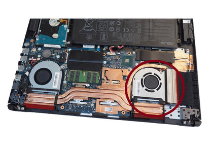 Original GPU Cooling Fan for Asus 13NR00S0M12011 13NR00S0M12111 DFS5K12114262H DQ5D577K001 1323-01AX0A2 1323-01AY0A2