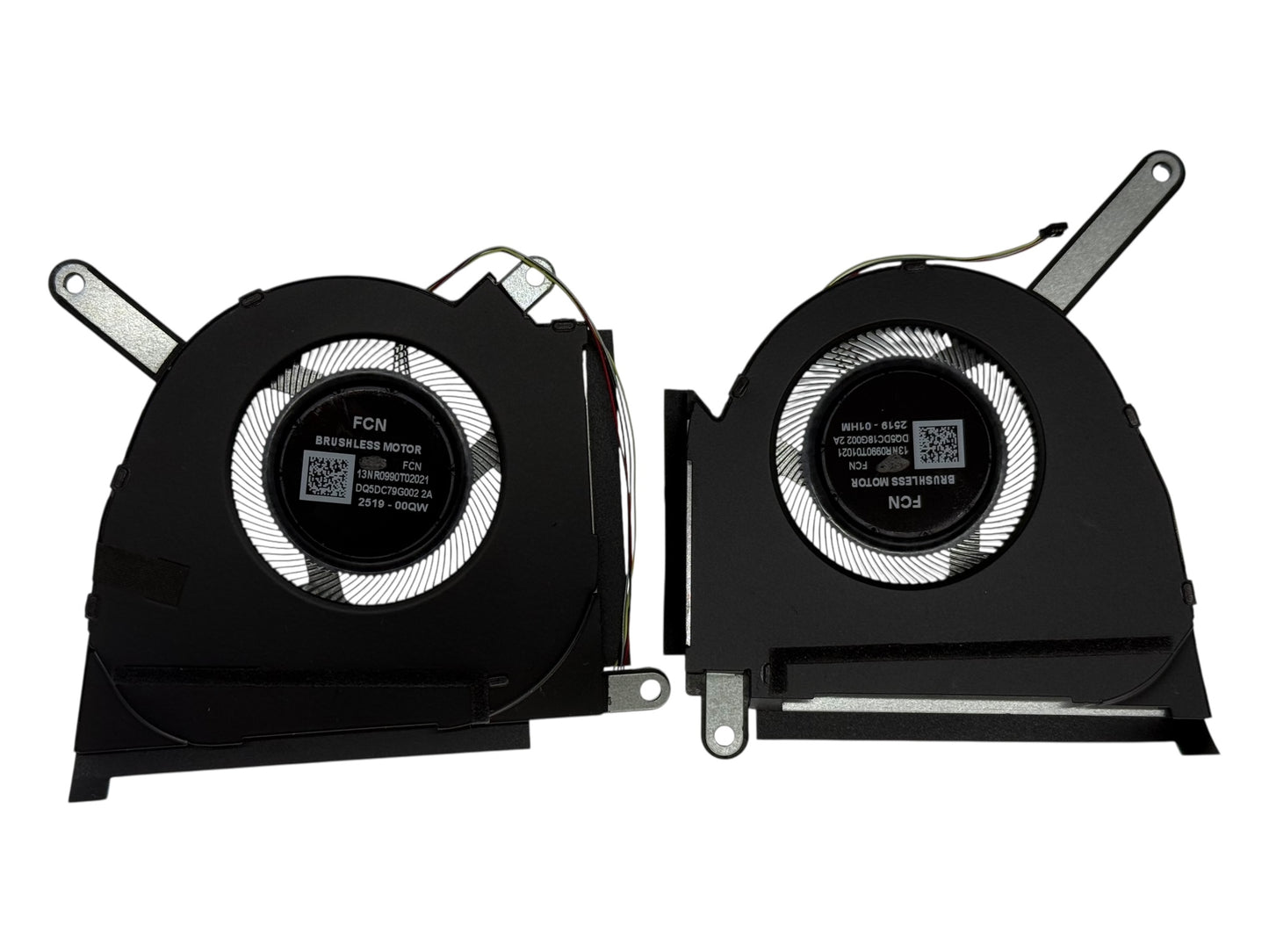 Compatible Cooling Fan Set CPU + GPU for Asus 13NR0990T01011 13NR0990T01021 13NR0990T02011 13NR0990T02021 BAPA0807R2HY003 DQ5DC18G002 DFSCL42P06593U DQ5DC79G002 DFSCL42P16593U