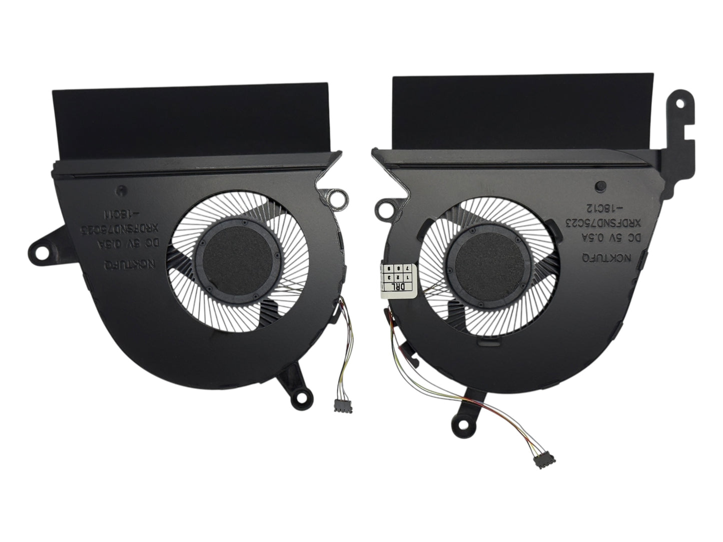 Compatible Cooling Fan Set CPU + GPU for HP L41482-001 L41483-001 L38106-001 L38107-001 ND75C23-18C11 ND75C23-18C12