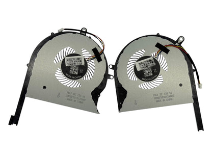 Compatible Cooling Fan Set CPU + GPU for Asus DFS593512MN0T, DFS2013121A0T, 13NR0080AP0101, 13NR0082AP0301