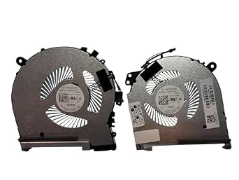 CPU+GPU cooling fan set for HP ND8CC01-16L04, ND8CC01-16L05, ND8CC01-18L06, ND8CC01-18L07, L87237-001, L64443-001, L57329-001, L57329-001, L577329-001 330-03001, L64444-001, L64445-001 for HP Omen 15