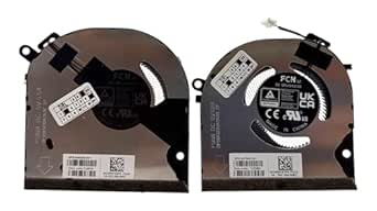 Cooling fans set for HP DFS5K12304363C, DFS5K12304363D, EGS50050S1-CM50-S9A, EG50050S1-CM60-S9A, N49282-001, N47948-001, compatible HP Envy x360 1 5-FE E T-FE, 15-FH, 15Z-FH, TPN-C165, TPN-C166