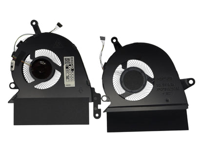 Compatible Cooling Fan Set CPU + GPU for HP L41482-001 L41483-001 L38106-001 L38107-001 ND75C23-18C11 ND75C23-18C12
