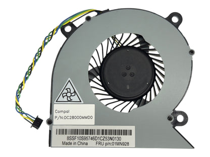 Compatible CPU Cooling Fan for Lenovo 01MN928 DC28000MMV0 BSC0705HA-01 BAZA0710R5M-P01 DC28000MMD0