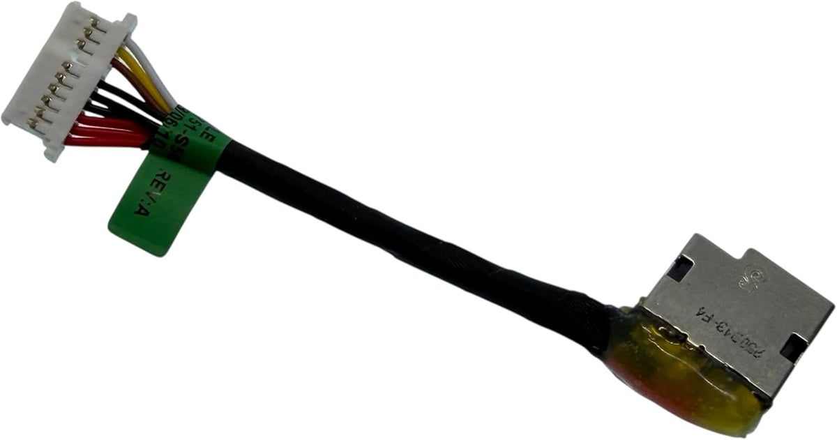 Compatible DC Jack for 858021-001, 799751-Y50, 799751-S50, 799751-F50, HP Omen 15-AX, 17-W