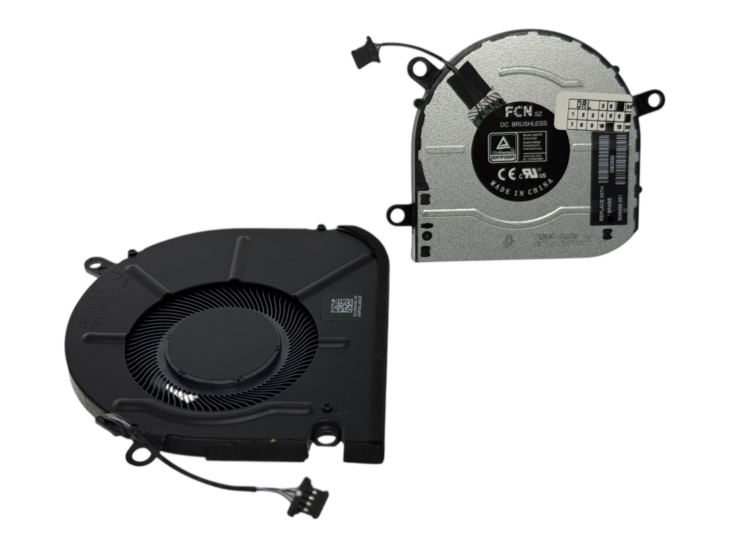 Compatible Cooling Fan Set CPU + GPU for HP M45465-001, M45466-001, TPN-W149 TPN-W150, FNA3 DFS5K22B05673A, EG50040S1-1C400-S9A, FNA5 DFS5K12114262C, EG50040S1-1C410-S9A