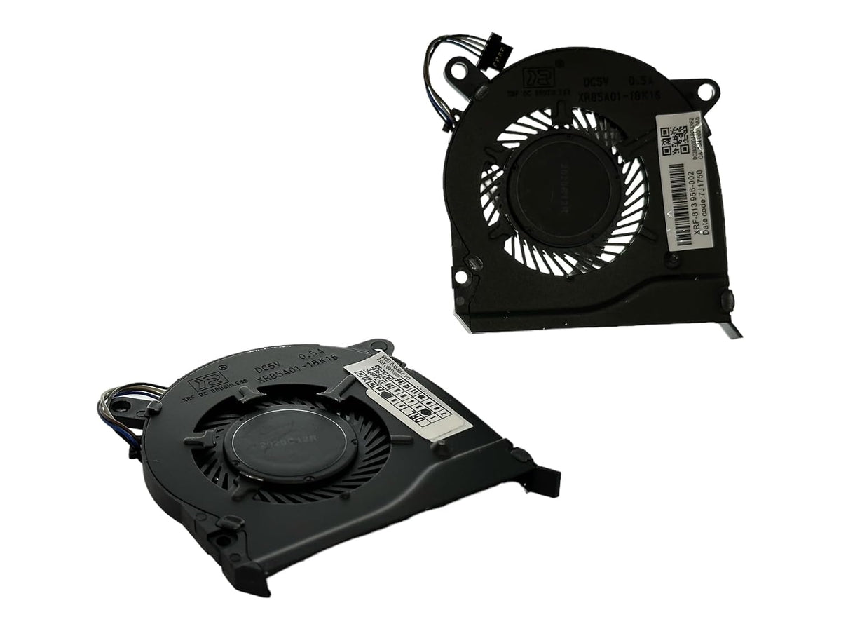 Compatible HP PAVILION 14-CE L26367-001 L19159-001 NS85B00-17K16 Cooling Fan Kit (Discrete Graphics Memory)