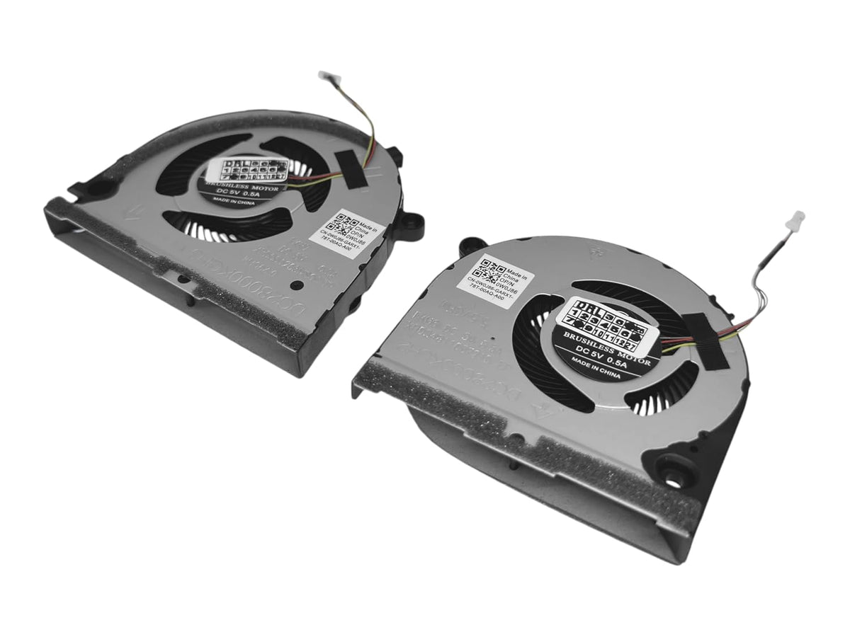 Compatible ASUS G Series G3 3579 Fan Set for TJHF2, 0TJHF2, DC28000KUF0, DC28000KVF0, GWMFV, 0GWMFV