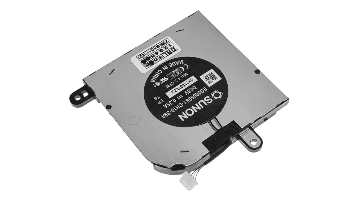 Compatible CPU fan for Dell Latitude 5420, model HX40M, 0HX40M, DFS5K12304363T, EG50050S1-CH10-S9A, for radiator AT30K002ZAL, AT30K002ZFL