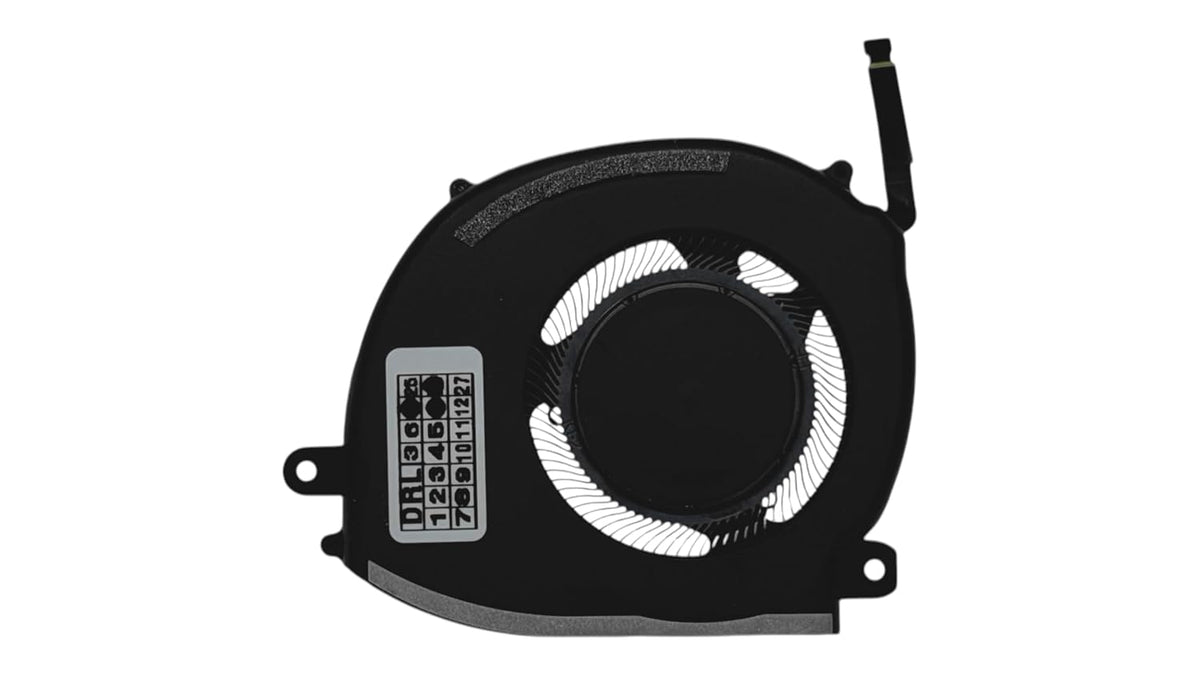 Compatible Cooling Fan RIGHT for Dell XPS 13 9340 (2024), 9345 (2024), 9350 (2024), model EG50040S1-CW90-S9A, ND55C98-23C02, CJF8H, 0CJF8H, DC280016SSL, DC28001 6SDL