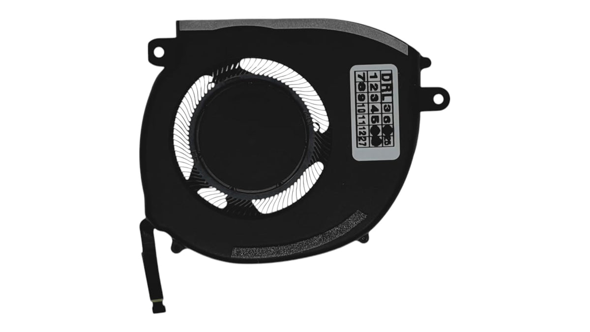 Compatible Cooling Fan RIGHT for Dell XPS 13 9340 (2024), 9345 (2024), 9350 (2024), model EG50040S1-CW90-S9A, ND55C98-23C02, CJF8H, 0CJF8H, DC280016SSL, DC28001 6SDL