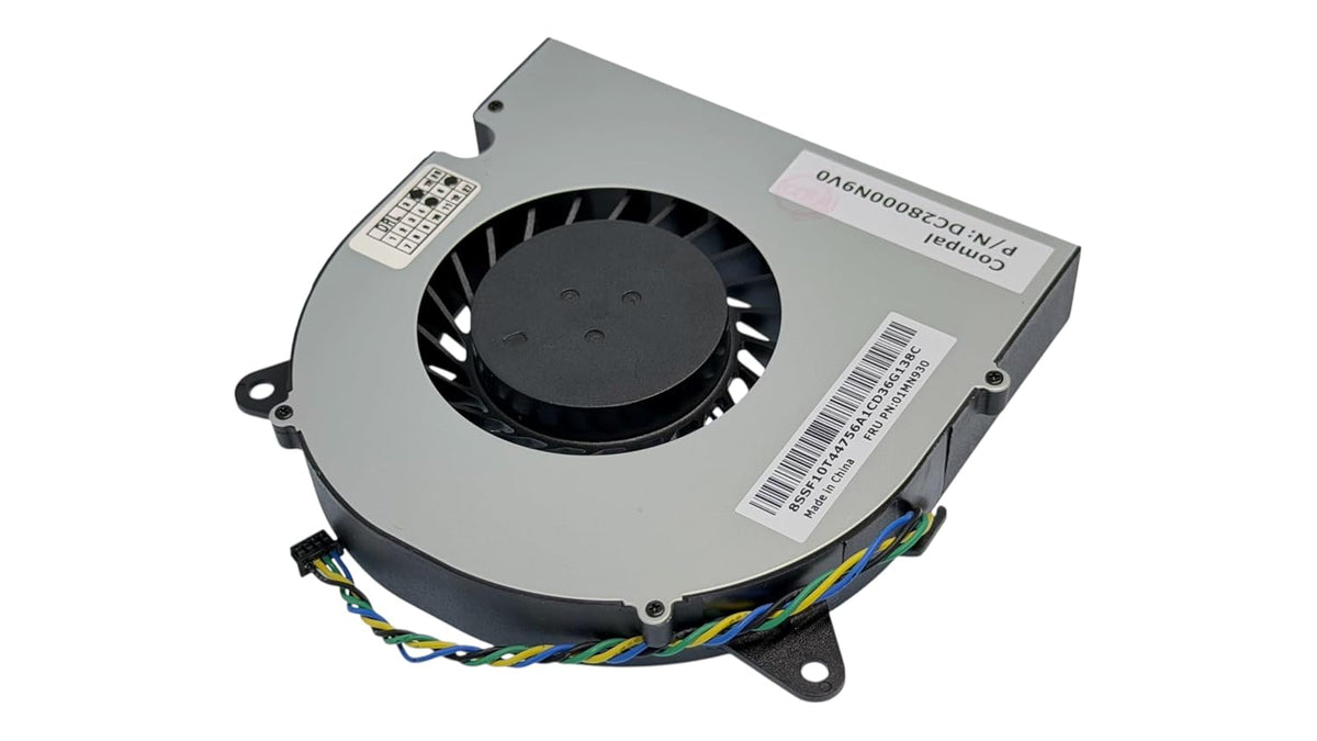 Compatible CPU Fan for IdeaCentre All-in-One 3-22ADA05, 3-22ADA6, 3-24ADA6, 3-24ALC6, 3-24ARE05, 3-27ALC6, A340-22AST, A340-22IWL, A340-24IWL PN: 01MN9 30, BAAA 0915R5U-P008