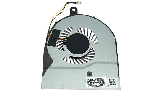 Voltaguru CPU fan for Dell Inspiron 14 5458, Inspiron 15 5555, 5558, 5559, Inspiron 17 5758, 5759, Vostro 14 3458, Vostro 15 3558, NS85A00-14K14, EF50060S 1-C3. 8. 80-G99 AT1AO001DC0 AT1AO001DT0