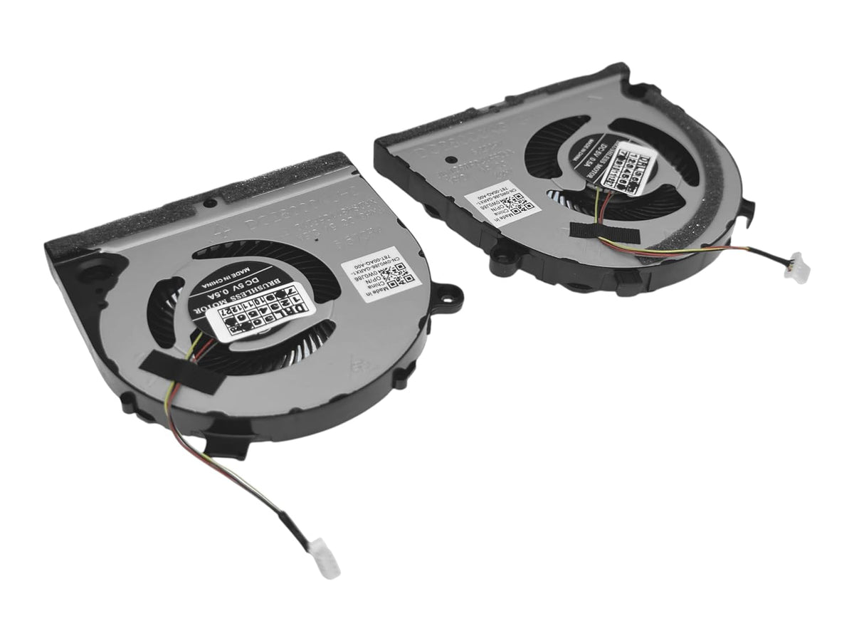 Compatible ASUS G Series G3 3579 Fan Set for TJHF2, 0TJHF2, DC28000KUF0, DC28000KVF0, GWMFV, 0GWMFV