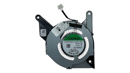 CPU fan for Dell Latitude 5400, 5410 (only for Video UMA integrated Intel) PN: BAPA0606R5HY002, EG50050S1-CG70-S9A, EG50050S1-CF00-S9A, DC28000MRSL, DC28000PGSL, DFS5K 12304 363Q, DC28000MRS0, MXH2W