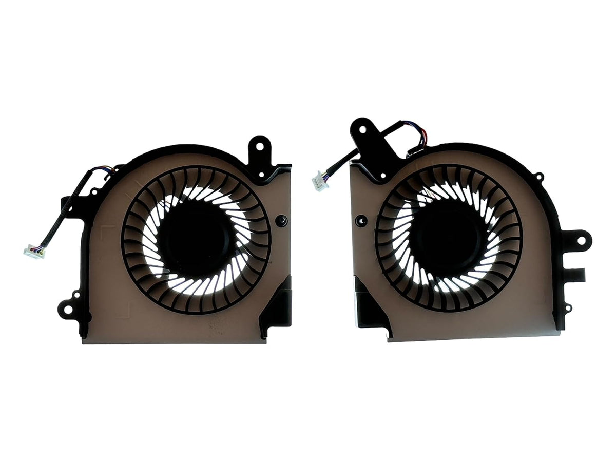 Compatible Cooling fans set for PAAD06015SL N415 416, for MSI GF75 Thin 9SC-027 8RC, GF75 8RD, 9SC 9SD, MS-17F2 MS-17F1 MS-17F4 MS-17F5