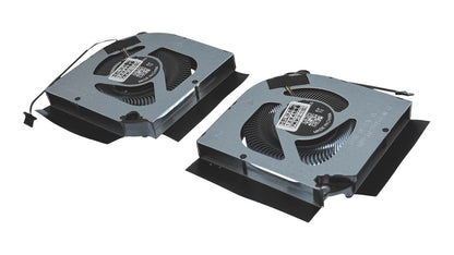 Compatible CPU and GPU fans for Acer Nitro 5 (DC 12V) AN515-58, AN515-46, AN517-42, AN517-55, PH315-55, PH317-55, PH317-56, DFSCL12E16486M, DFSCK22D058 83MMM, NS8CC19-21G12, EG75091S1-C080-S9A