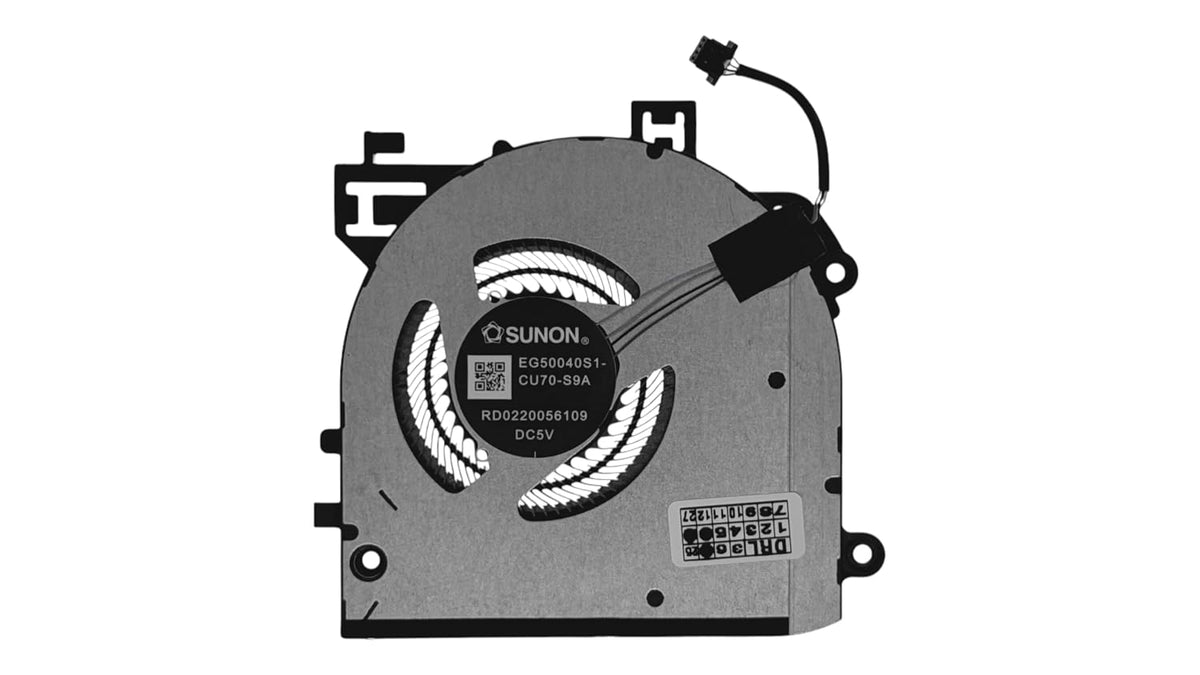 Compatible CPU Fan for Dell Latitude 5340, 5340 2-in-1, Latitude 5350, 5350 2-in-1, Model 023.100TJ.0011, EG50040S1-CU70-S9A, DFS5K12B15E6AH, 9WH82, 09WH82, 0VX3PVPVPV, VX3PV