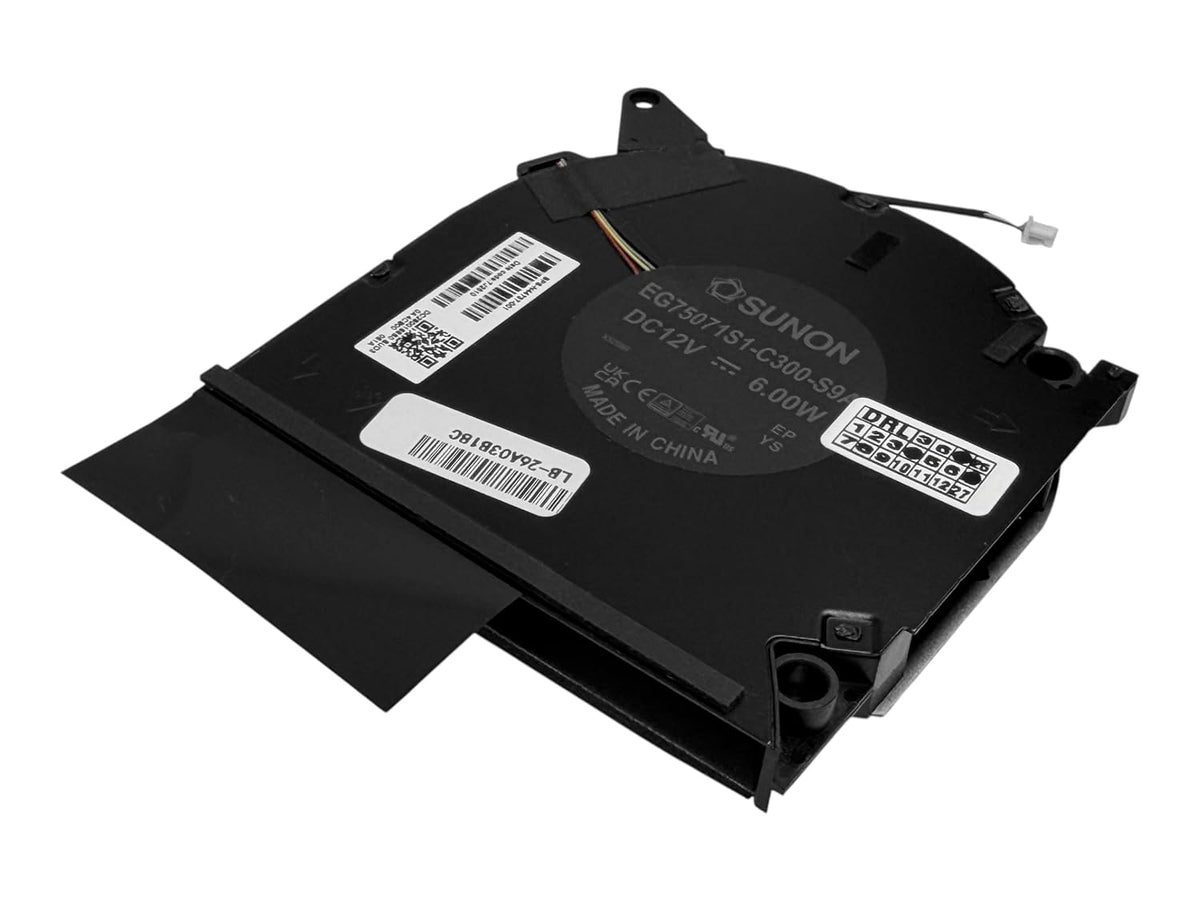 Compatible Cooling CPU fan model EG75071S1-C300-S9A, ND8CC21-22H17, DC2800166D0 (80W heatsink only) for HP Omen 16-W, 16T-W, 16-WD, 16T-WD, 16-WF, 16T-WF, 16-X, 16Z-X, 16-XF, 16Z-XF