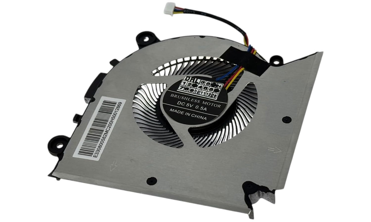 Compatible CPU Fan PABD08008SH-N413 for MSI Creator 15M, CreatorPro M15, Creator M16, Crosshair 15, GF63, GF65, GV15, Katana GF66, GF76, Pulse GL66, GL76, Sword 15, Sword 17, WF65, WF65, WF. 66, WP66,