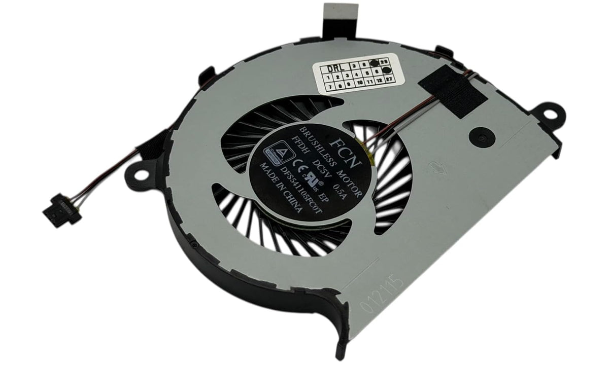 Compatible CPU Fan for Toshiba Satellite S50-B, S50D-B, S55-B, S55T-B, A000291750 -one fan version