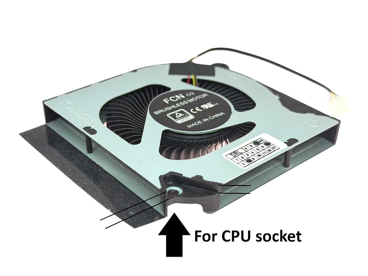 Compatible CPU Fan for Acer 23.QB9N2.001, DFS5K223052836, NS85C51-20H13, 23.Q7KN2.001