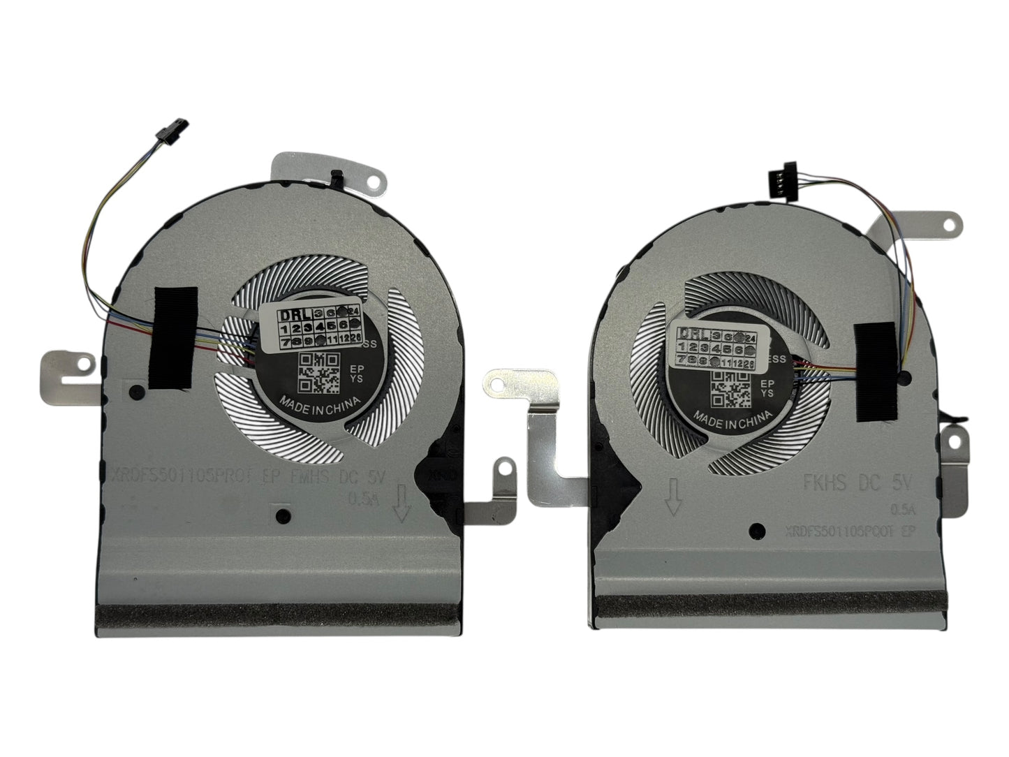 Compatible Cooling Fan Set CPU + GPU for Asus 13NB0FL0P04011 13NB0FL0P05211 13NB0FL0P05111 13NB0FL0P05011 13N1-29P0201