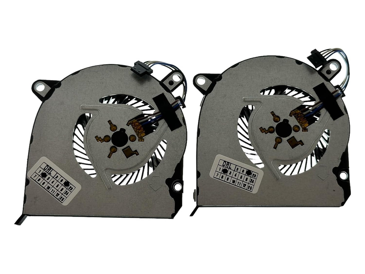Compatible HP PAVILION 14-CE L26367-001 L19159-001 NS85B00-17K16 Cooling Fan Kit (Discrete Graphics Memory)