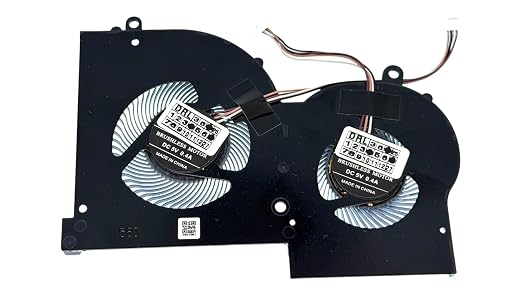 GPU video cooling fan compatible MSI GS65 Stealth P65 Creator 9SG 9SD 9SE 9SF, 8SF 8SE 8SD, WS65 (9TJ 9TK 9TL 9TM), only for MS-16Q4 MS-16Q5 series (see picture 2)