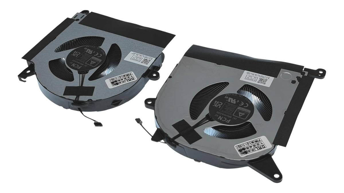 Compatible Cooling fans set for ThinkBook 16p G4 IRH, type 21J8, DC:12V, model DFSCL12E064869, DFSCL12E164869, 5F10S14097, 5F10S14096
