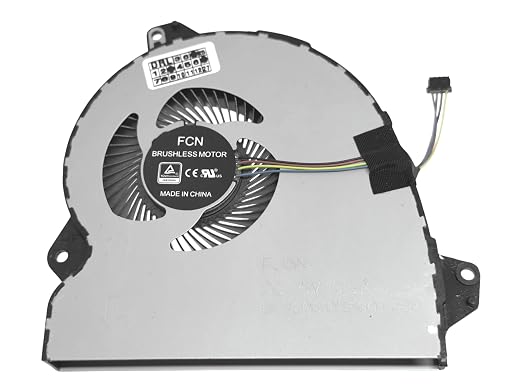 CPU cooling fan for Asus 13NB0DC0AP0301, 1323-00VY000, DFS2001055G0T FJ5N, GL543VD, GL553VD, GL553VE, GL553VW, GL753VD, GL753VE, PX553VD, PX753VD, PX753VD, PX753VD, PX753VD, PXVVD, VVDD, 53VE, FX53VW