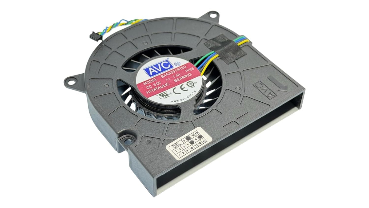 Compatible CPU Fan for IdeaCentre All-in-One 3-22ADA05, 3-22ADA6, 3-24ADA6, 3-24ALC6, 3-24ARE05, 3-27ALC6, A340-22AST, A340-22IWL, A340-24IWL PN: 01MN9 30, BAAA 0915R5U-P008