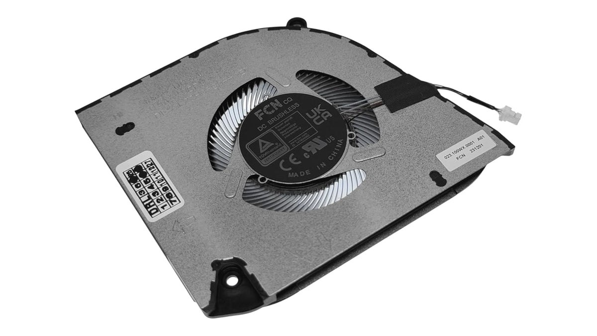 Compatible CPU fan for Dell Inspiron 14 Plus 7440 (2024), model DFS5L22H05G866, 023.100WX.0001, WG5N2, 0WG5N2