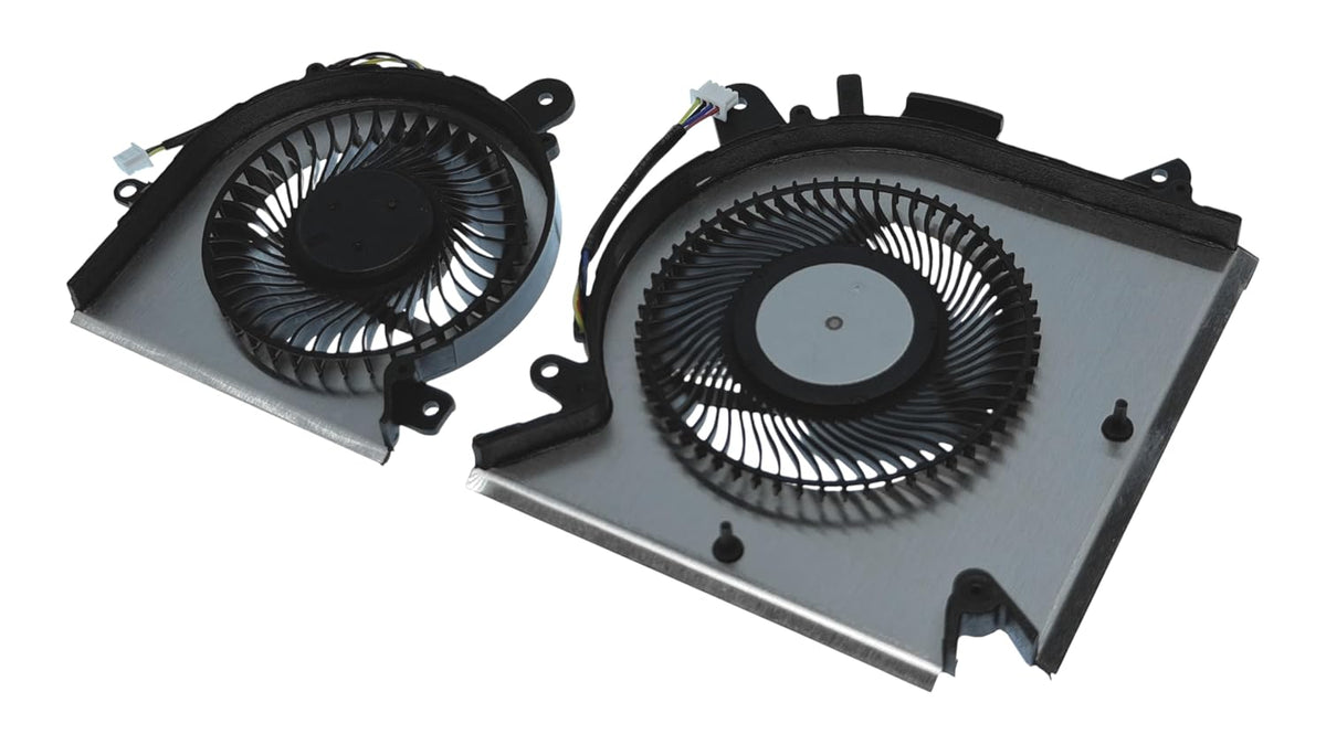 Compatible CPU+GPU fans for PABD08008SH-N413, PAAD06015SL-N433, for MSI GF65 Thin 9SD, 9SE, 9SER, 9SEXR, 10SD, 10SDR, 10SE, 10SER, 10UE, GF63 Thin GF63 9RCX-818 9SS. C-066