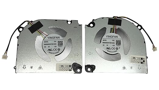 Cooling Fan CPU + GPU (5V 1A) for Clevo/Gigabyte NA800805HHT4B10003, NB800805HHT4B10003
