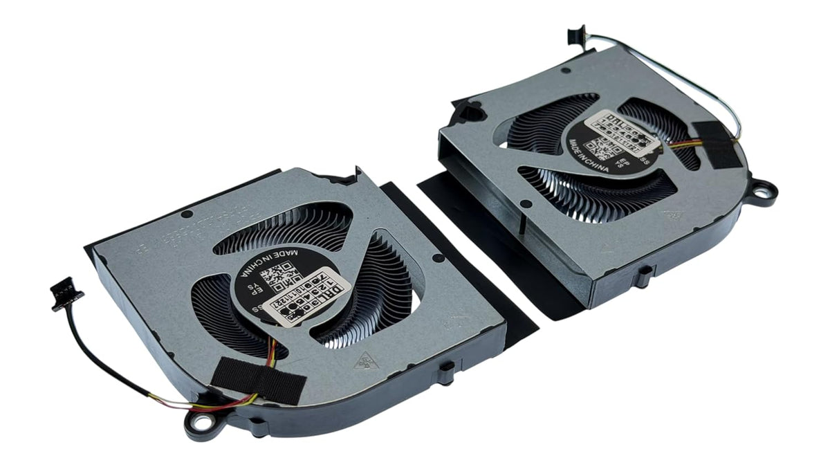 Compatible CPU and GPU fans for Acer Nitro 5 (DC 12V) AN515-58, AN515-46, AN517-42, AN517-55, PH315-55, PH317-55, PH317-56, DFSCL12E16486M, DFSCK22D058 83MMM, NS8CC19-21G12, EG75091S1-C080-S9A