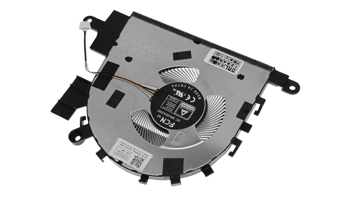 Compatible CPU fan for IdeaPad 1 15IAU7, IdeaPad 1 15ALC7, IdeaPad 1 15IRU7, model 5F10S14012, 5F10S14013, BAPC0905R5HY001, DC28000HEV0, DFS5K12B159A1L, DC28000HEV0 80000HEF0