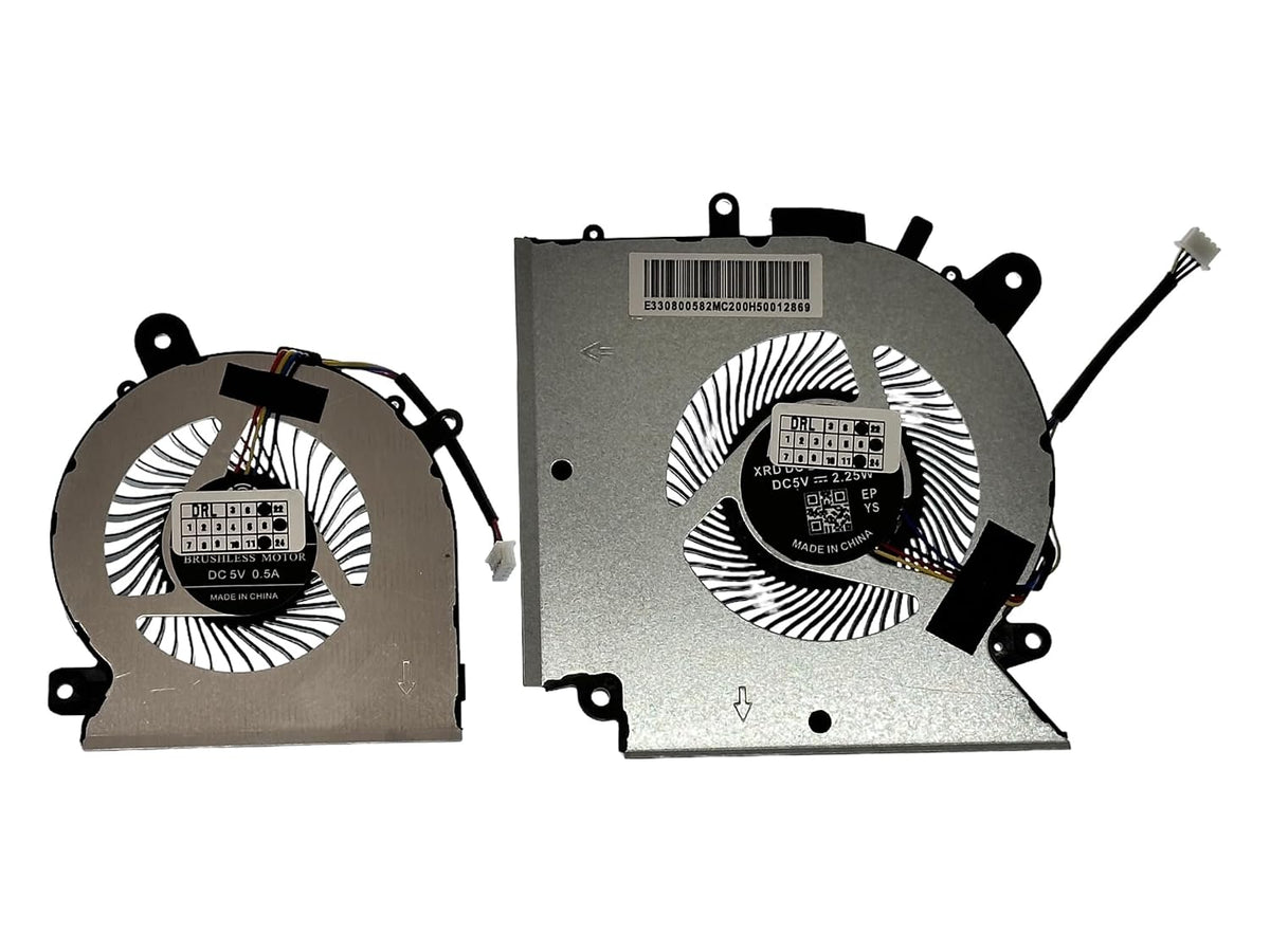Compatible CPU + VGA Cooler Set for MSI GF66 GL66 GF76, Katana GF76 Pulse GL76 MS-17L1 GF66 11UC Pulse GL66 11UEK MS-1581 MS-1583 Series, Models PABD08008SH-N459, PAAD0008SH-N459 6 015 SL-N460