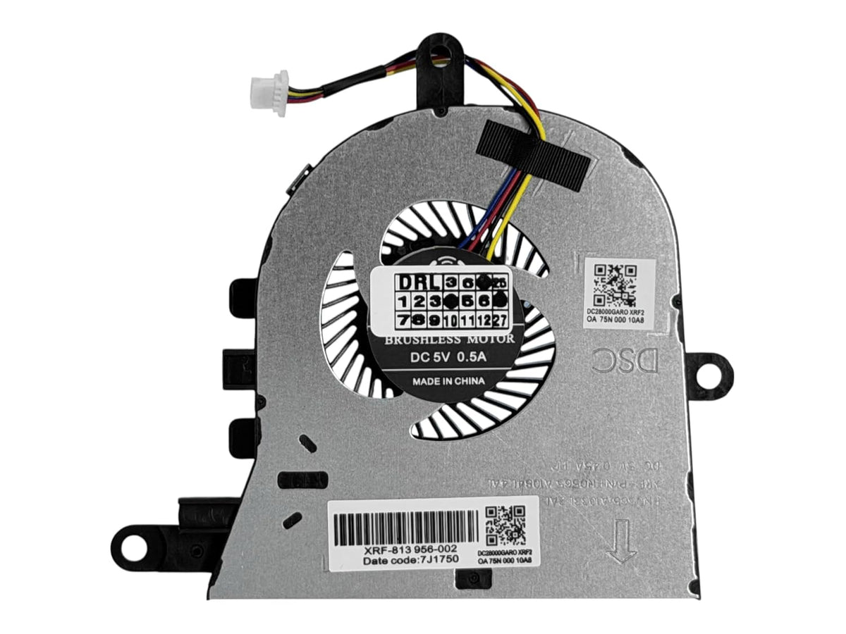 Compatible Cooling fan for Dell NS65C02-17E40, NS65B08-17D14, FX0M0, 0FX0M0, NPFW6, 0NPFW6, DFS1503055P0T DFS150705590T / DC28000K9FO, DC28000 0K8K8D0DC28000K8F0, DC28000K9D0, DC28000K9R0, DC28000K9F0