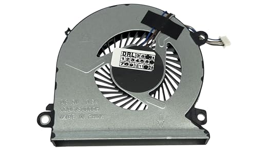 Voltaguru Cooling Fan HP Pavilion 15-CB 930589-001, TPN-Q193, NS75B00-16L12, Replacement for HP Pavilion 15-CB010NR, 15-CB035WM, 15-CB045WM, 15-CB059NR, 15-CB075NR, 15-CB075NR, 15-CB075NR 5NR, 155
