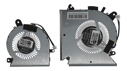 Compatible CPU+GPU fans for PABD08008SH-N413, PAAD06015SL-N433, for MSI GF65 Thin 9SD, 9SE, 9SER, 9SEXR, 10SD, 10SDR, 10SE, 10SER, 10UE, GF63 Thin GF63 9RCX-818 9SS. C-066
