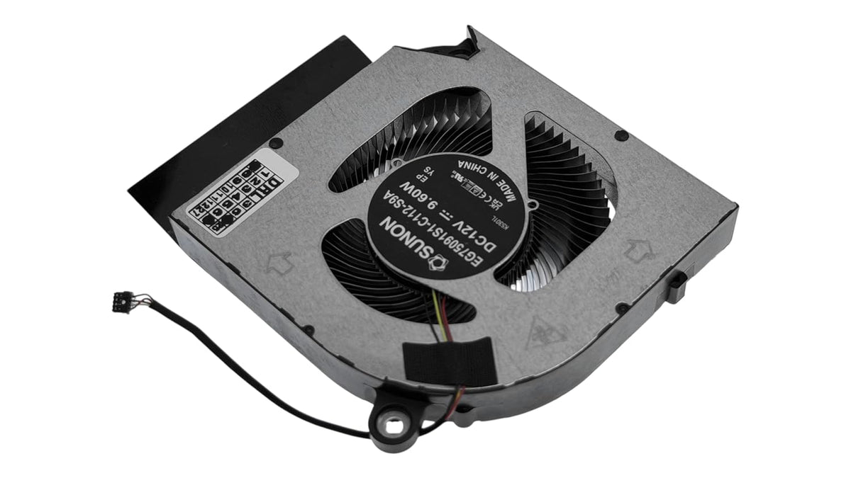 Compatible CPU Fan Acer EG75091S1-C112-S9A, 23.QNPN2.001, Predator Helios Neo 16 PHN16-71, PHN16-72, Predator Helios Neo 18 PHN18-71