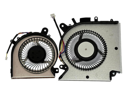 Compatible CPU + VGA Cooler Set for MSI GF66 GL66 GF76, Katana GF76 Pulse GL76 MS-17L1 GF66 11UC Pulse GL66 11UEK MS-1581 MS-1583 Series, Models PABD08008SH-N459, PAAD0008SH-N459 6 015 SL-N460