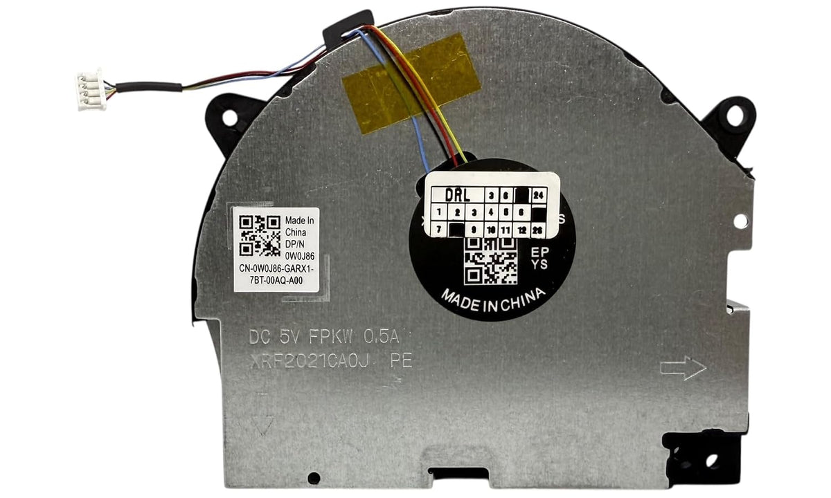 Compatible CPU Fan for Lenovo DFS5M325063B11, EG75070S1-1C010-S9A Legion Y540-17IRH