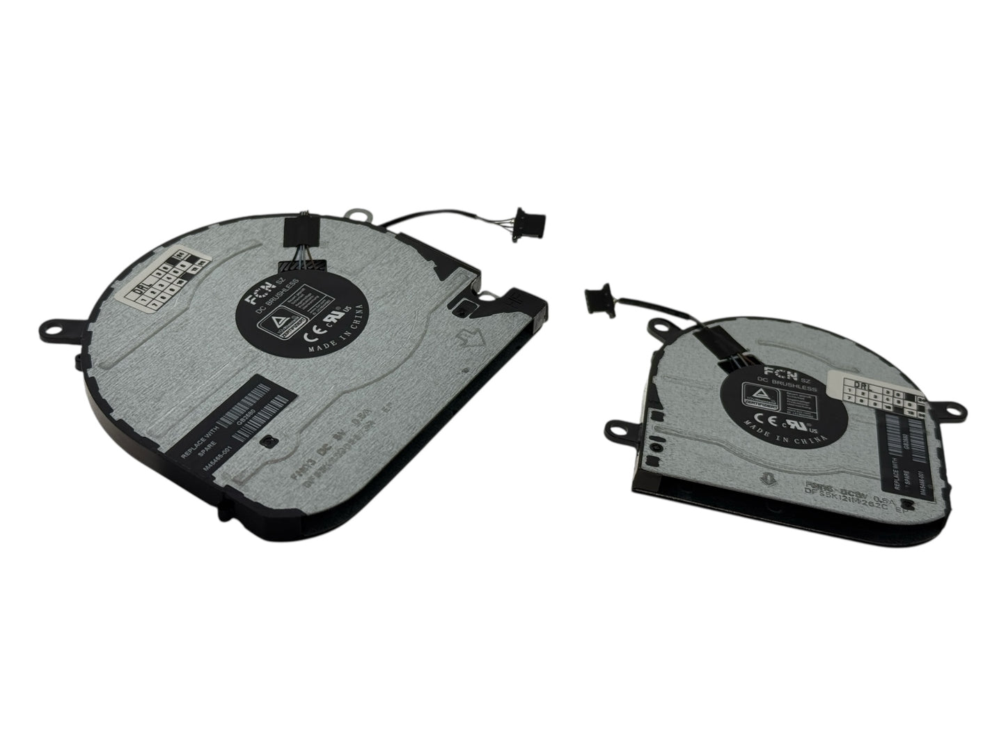 Compatible Cooling Fan Set CPU + GPU for HP M45465-001, M45466-001, TPN-W149 TPN-W150, FNA3 DFS5K22B05673A, EG50040S1-1C400-S9A, FNA5 DFS5K12114262C, EG50040S1-1C410-S9A