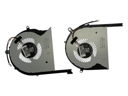 Compatible Cooling Fan Set CPU + GPU for Asus DFS593512MN0T, DFS2013121A0T, 13NR0080AP0101, 13NR0082AP0301