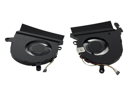 Compatible Cooling Fan Set CPU + GPU for HP L41482-001 L41483-001 L38106-001 L38107-001 ND75C23-18C11 ND75C23-18C12