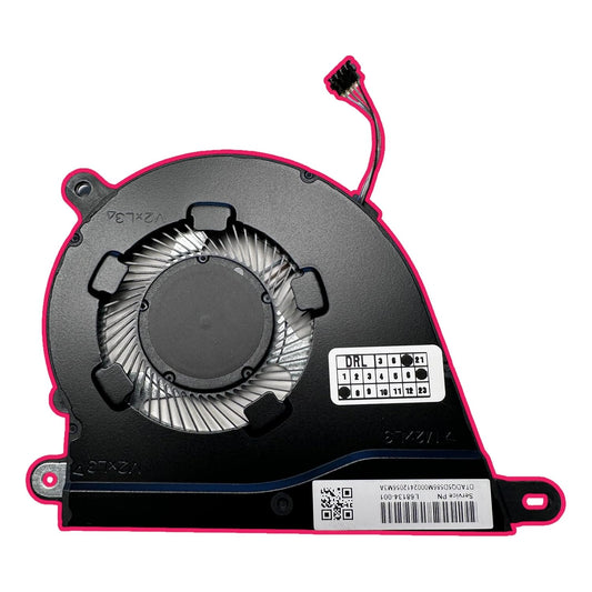 VoltaGuru New Compatible CPU Cooling Fan for HP Pavilion 15-DY, 15-EF, 15T-DY, 15S-EQ, 15S-FQ, 340S G7,14-DQ, 14S-FQ, 14S-DQ PN: L68134-001, L68629-001, ND75C07-19A18