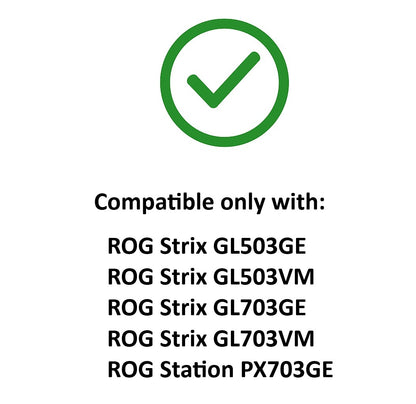 Compatible Cooling Fan Set CPU + GPU for Asus DFS593512MN0T, DFS2013121A0T, 13NR0080AP0101, 13NR0082AP0301